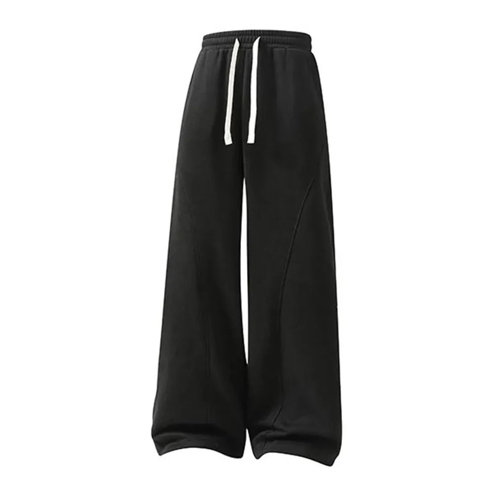 Men's Oversize Fleece Thermal Lined Sweatpants