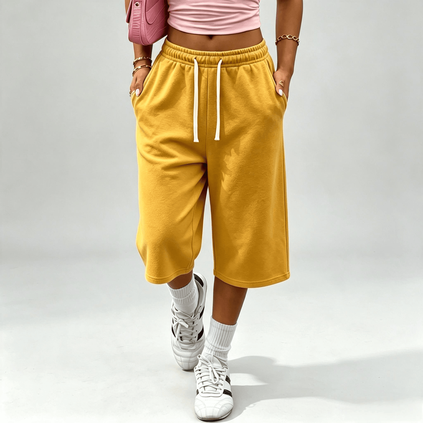 【LAST DAY SALE】Women's wide-leg loose pants with pockets