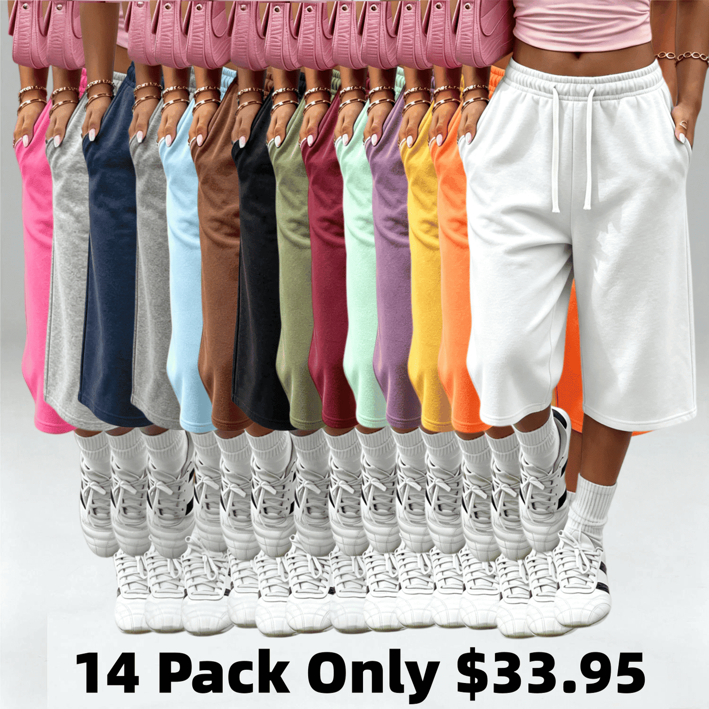 【LAST DAY SALE】Women's wide-leg loose pants with pockets