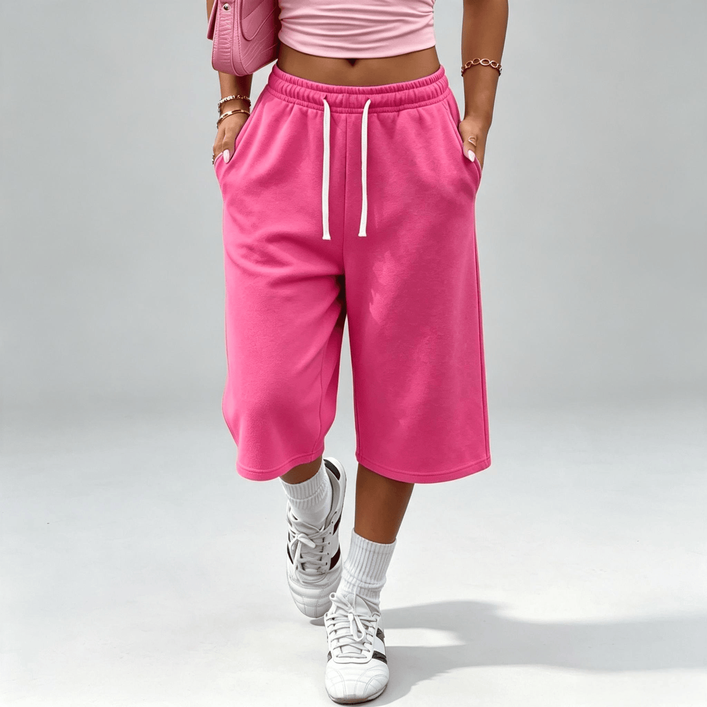 【LAST DAY SALE】Women's wide-leg loose pants with pockets