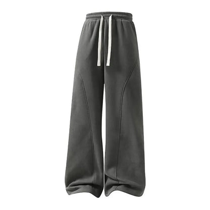 Men's Oversize Fleece Thermal Lined Sweatpants