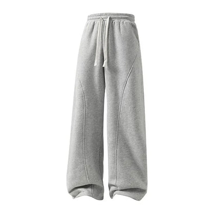 Men's Oversize Fleece Thermal Lined Sweatpants